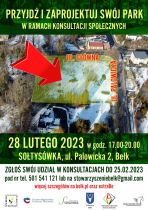"Przyjdź i zaprojektuj swój park" - konsultacje